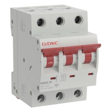 YON max MD63S 3P 40А 4,5кА C (MD63S-3PC40). Автоматический выключатель. ДКС