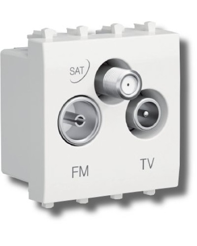 Розетка TV-FM-SAT Avanti 1 модуль ванильная дымка (4405532): Розетка TV-FM-SAT в Новом Уренгое