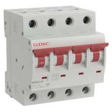 YON max MD63S 4P 32А 4,5кА C (MD63S-4PC32). Автоматический выключатель. ДКС