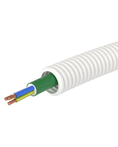 Труба ПЛЛ D20 + ППГнг(А)-HF 3х1,5 (ГОСТ+) (8L82050HF). Гофрошланг с кабелем. ДКС в Новом Уренгое