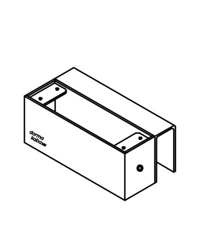 DBA-101 Glass Comfort. Комплект монтажный для цельностеклянной створки, для совместной работы с замком DB100.. dormakaba в Новом Уренгое