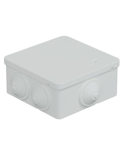 Коробка JBS101 100х100х55, 6 вых., IP55, белая (44037W-1). Коробка монтажная. Экопласт в Новом Уренгое