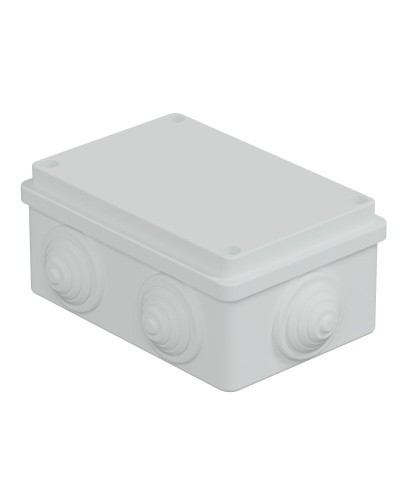 Коробка JBS120 120х80х50, 6 вых., IP55, белая (44008W-1). Коробка монтажная. Экопласт в Новом Уренгое