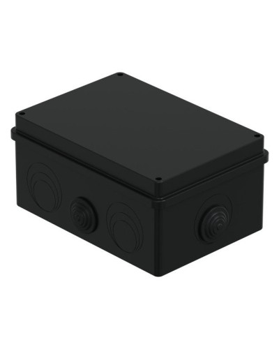 Коробка JBS210 210х150х100, 8 вых., IP55, черная (44016BL-1). Коробка монтажная. Экопласт в Новом Уренгое