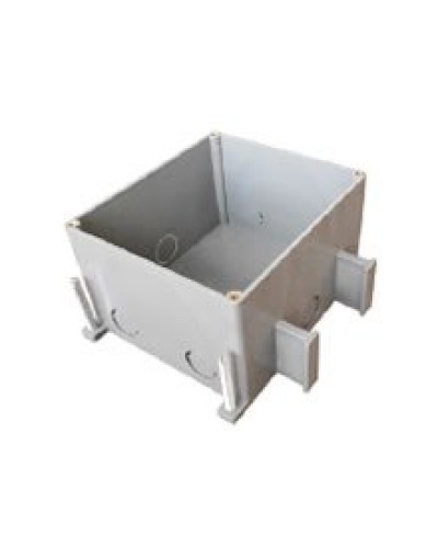 Коробка для люков в пол на 2 поста BOX/2+2ST66 (70125): Коробка для люков в пол на 2 поста 45х45мм + 2 модуля 45х22,5 (70025), пластик в Новом Уренгое