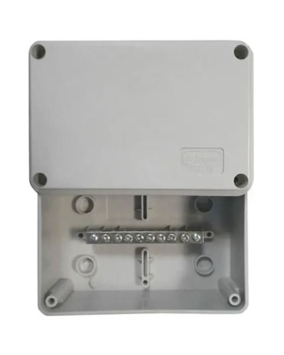 Коробка (КУП) JBS100 100х100х55, 6 вых, IP55 (44007KP): Коробка уравнивания потенциалов (КУП), 6х9мм, 8 зажимов в Новом Уренгое