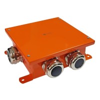 Коробка SMB165 металлическая 164х164х65, 9P (0,15-2,5 мм²) (56059). Коробка, огнестойкая. Экопласт