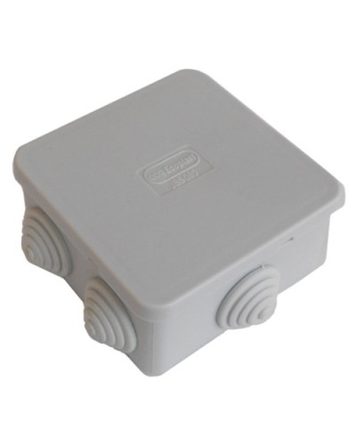 Коробка JBS080 85х85х50, 6 вых., IP44, белая (44066W-1). Коробка монтажная. Экопласт в Новом Уренгое
