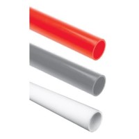 Ecoplast труба АБС гладкая, для аспирационной системы, D25, красная (25025-RD). Труба для аспирационной системы. Экопласт