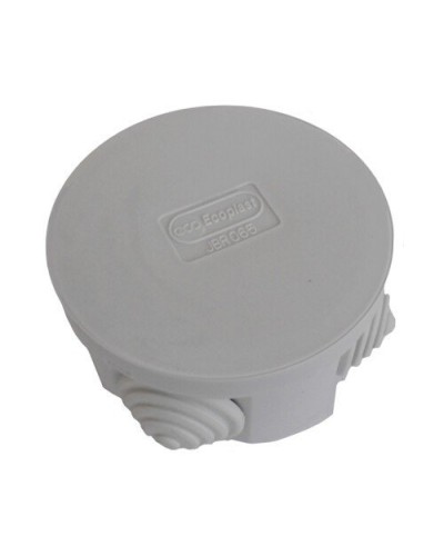 Коробка 3001 D70x36, 4 вых, IP55, серая (44001). Коробка монтажная. Экопласт в Новом Уренгое
