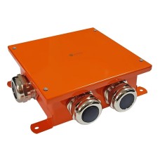 Коробка SMB165 металлическая 164х164х65, 9P (1,5-6 мм²) (56259E). Коробка, огнестойкая. Экопласт
