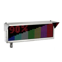 Экран-ИНФО-RGB-С 12-24, КВМ15: Оповещатель охранно-пожарный комбинированный свето-звуковой динамический взрывозащищённый (табло)