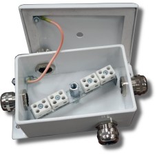 КМ-О (8к)-IP66-d четыре ввода: Коробка монтажная огнестойкая