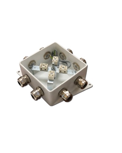 КМ-О (8к)-IP66-120х120, три ввода: Коробка монтажная огнестойкая в Новом Уренгое