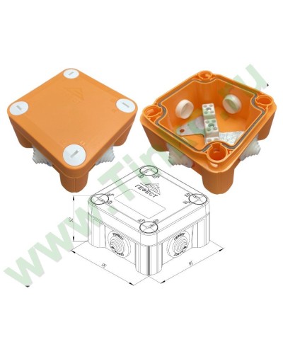 КМ-О-1010(П)(8к)-IP55: Коробка монтажная огнестойкая в Новом Уренгое