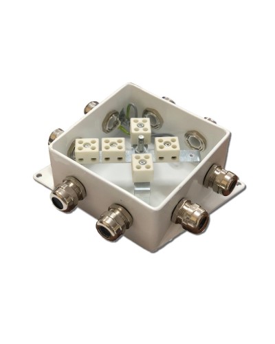 КМ-О (10к*6,0)-IP66-120х120, три ввода: Коробка монтажная огнестойкая в Новом Уренгое