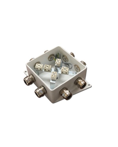 КМ-О (10к)-IP66-120х120, пять вводов: Коробка монтажная огнестойкая в Новом Уренгое