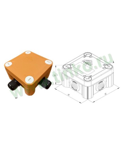 КМ-О-1010(П)(8к)-IP66(П6-12): Коробка монтажная огнестойкая в Новом Уренгое