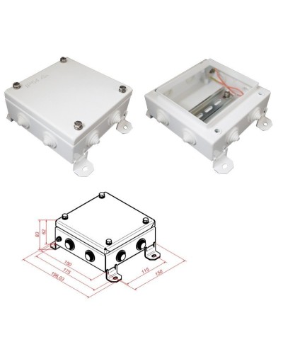 КМ IP55-1515. Коробка монтажная электротехническая. Гефест в Новом Уренгое