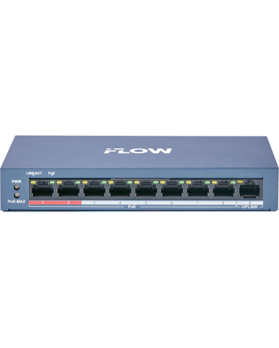 F-SW-EU209POE-V/L. Сетевой PoE коммутатор. i-FLOW в Новом Уренгое