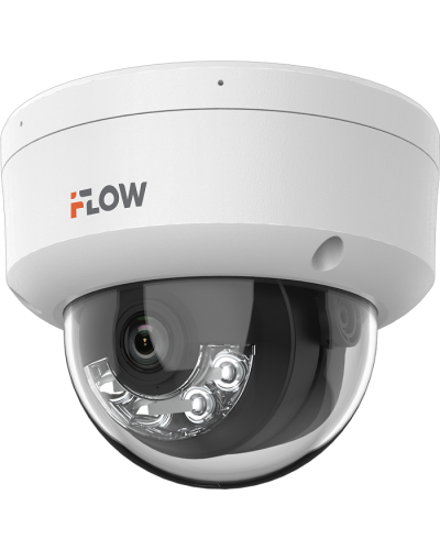 F-IC-2422C2MS(4мм). Бюджетная IP-видеокамера купольная. i-FLOW в Новом Уренгое