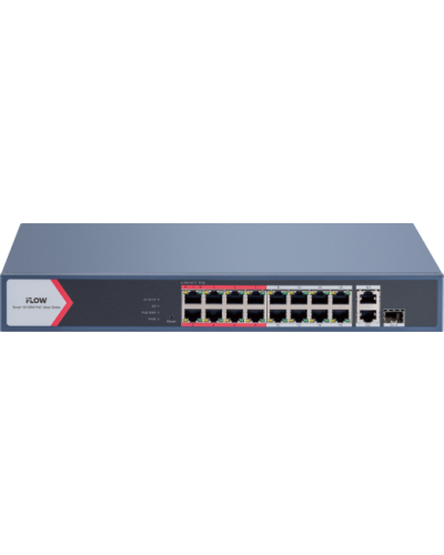 F-SW-EM418POE-VM/L. Коммутатор с POE. i-FLOW в Новом Уренгое
