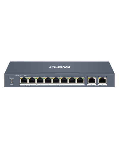 F-SW-EM410HPOE-VM. Коммутатор с POE. i-FLOW в Новом Уренгое