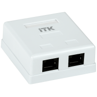 CS2-1C5EU-22-G. Настенная розетка RJ45. GENERICA