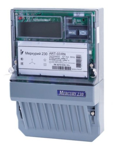 Меркурий 230 ART-01 PQRSIN 3ф 5-60А 1.0/2.0 класс точности, многотарифный (М0000051910). Счетчик электроэнергии. Инкотекс в Новом Уренгое