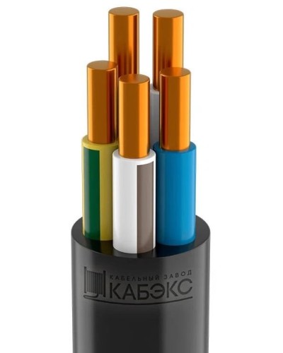 ППГнг(А)-HF 5х10 ОК (N PE) 0,66кВ Кабэкс (ТХМ00132588). Кабель силовой, не распространяющий горение, не содержащих галогенов. Кабэкс в Новом Уренгое