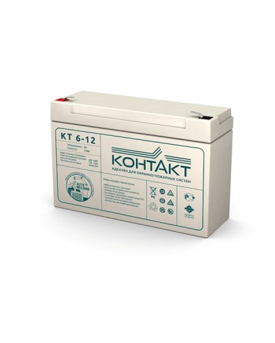 Контакт КТ 6-12. Аккумулятор герметичный свинцово-кислотный. Контакт в Новом Уренгое