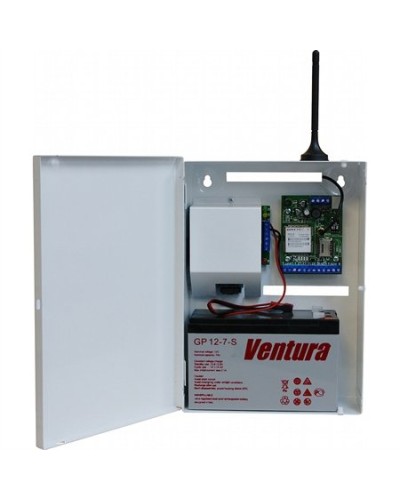 SR103-2GSM-SBK25-W Ретро (SR103-2GSM BK-7W) под АКБ 7Ач, цвет белый. Конвертор протоколов. Проксима в Новом Уренгое