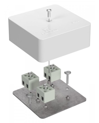 Коробка огнестойкая 75х75х30 (40-0450-FR2.5-6). Коробка огнестойкая для открытой установки. Промрукав в Новом Уренгое