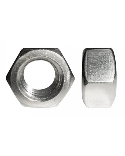 Гайка шестигранная нержавеющая (А2) M8 (DIN 934) (500 шт) (PR08.7456). Гайка шестигранная нержавеющая (А2). Промрукав в Новом Уренгое