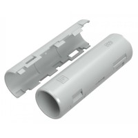 Муфта разборная D20 атмосферостойкая серая (PR13.0430). Муфта разборная. Промрукав