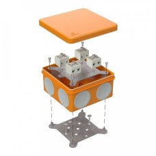 Коробка огнестойкая 100х100х50 (60-0300-FR2.5-8). Коробка огнестойкая для открытой установки. Промрукав