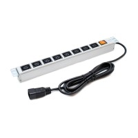 PDU-8xC13-C20. Блок розеток. Штиль