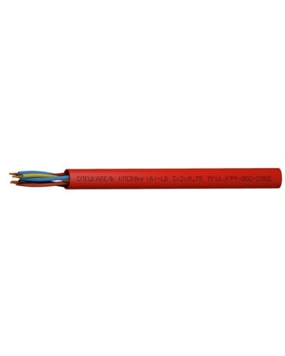 КПСВВнг(А)-LS 3х2х1,5 (Спецкабель). Кабель симметричный для систем сигнализации и управления, групповой прокладки, с пониженным дымо- и газовыделением. Спецкабель в Новом Уренгое