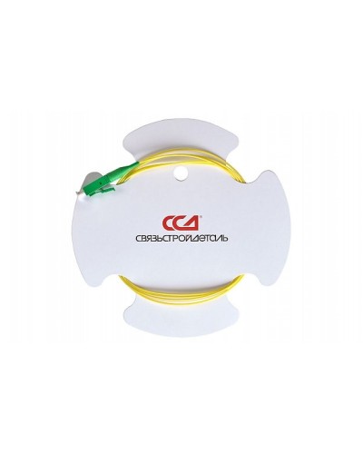 ШОС-SM/0.9 мм-LC/APC-p/t -1.0м (130201-03690). Пигтейл оптический. ССД (Связьстройдеталь) в Новом Уренгое