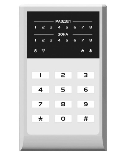 МИРАЖ-КД-04 (grey). Кнопочная кодовая панель. Стелс НПП в Новом Уренгое