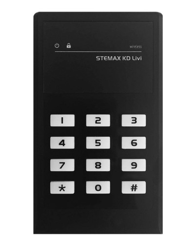 STEMAX KD Livi (черный). Беспроводная кнопочная кодовая панель. Стелс НПП в Новом Уренгое